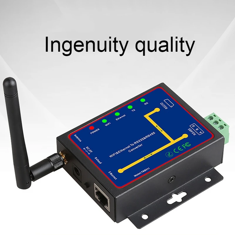 Rs232 Rs485 Rs422 в Ethernet конвертер съемный интерфейс многопортовое преобразование