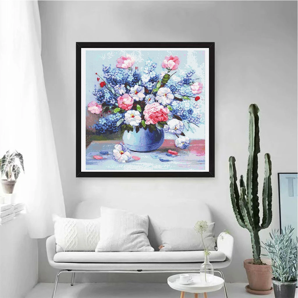 Рукоделие Вышивка Алмазная вышивка Роланд глаз Маргаритка любовь лента цветные