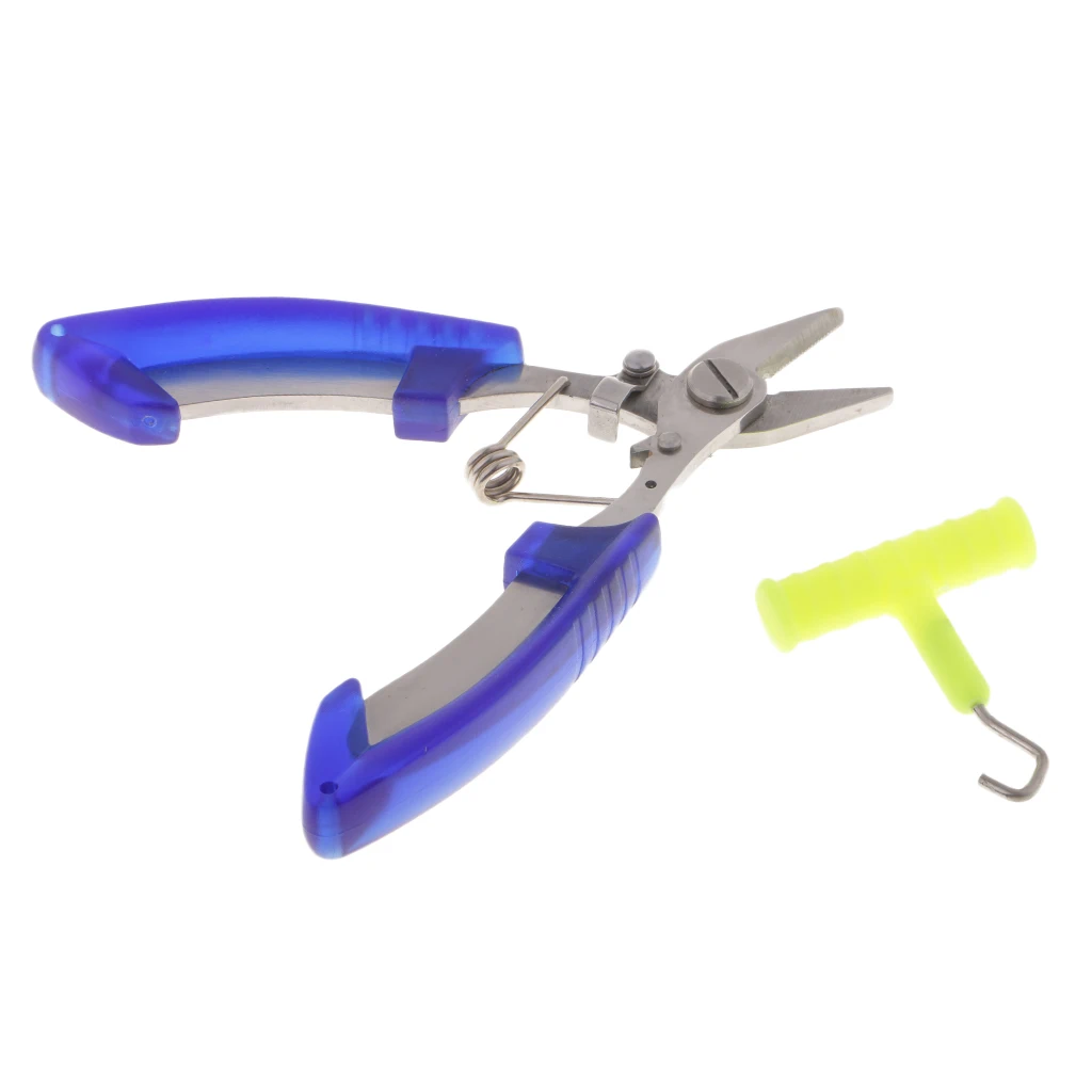 

Stainless Steel Fishing Scissor Plier Line Steel Wire Cutter Knot Tightener