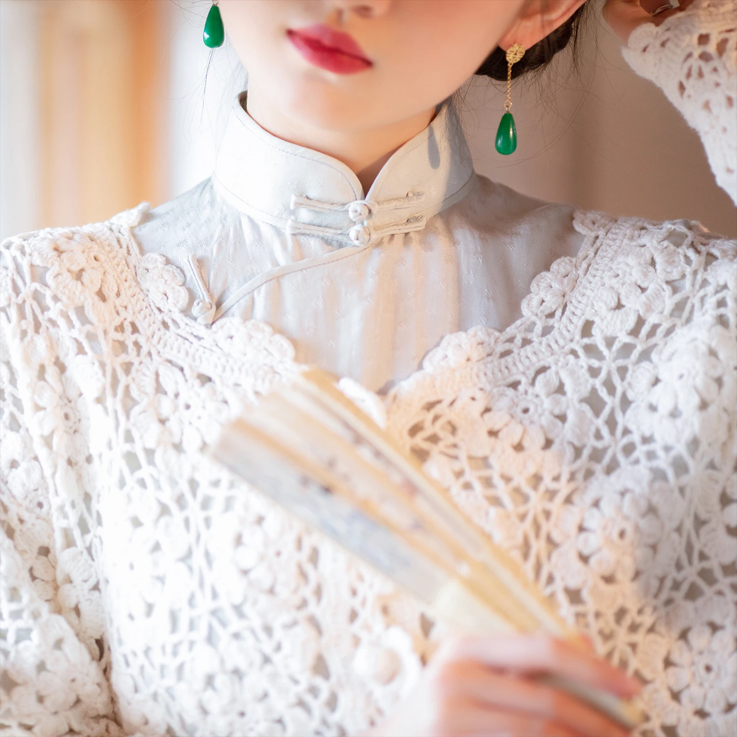 2020 Новый стильный ручной венчик для крюк ажурный кардиган ленивый свободный