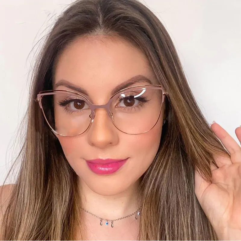 

Оправа для очков Мужская/Женская, металлическая, ульсветильник Кая, с защитой от синего света, 50106