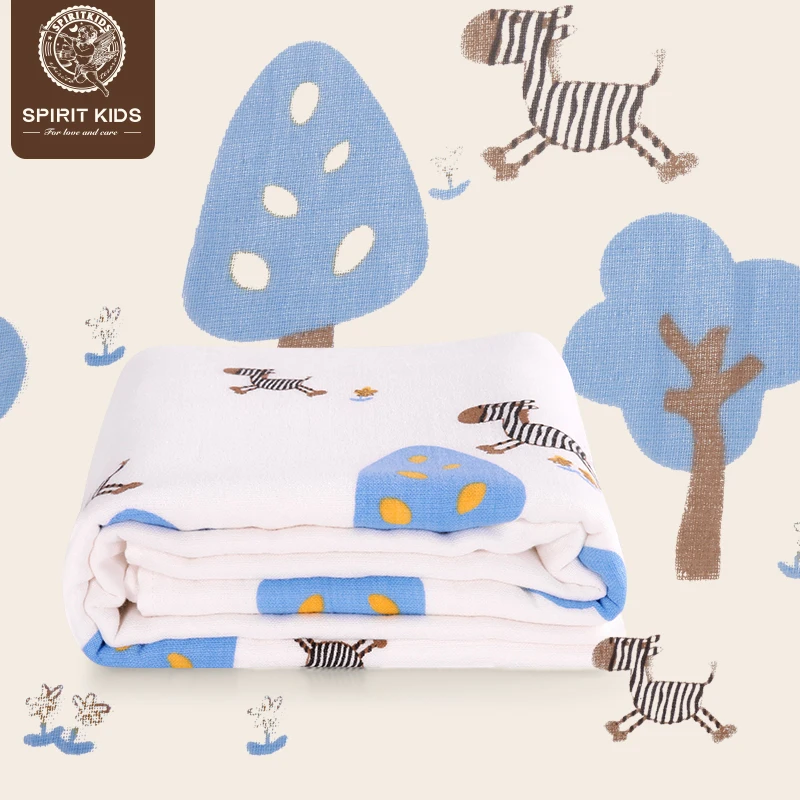 Spiritkids детское бамбуковое волокно полотенце для душа с принтом банное