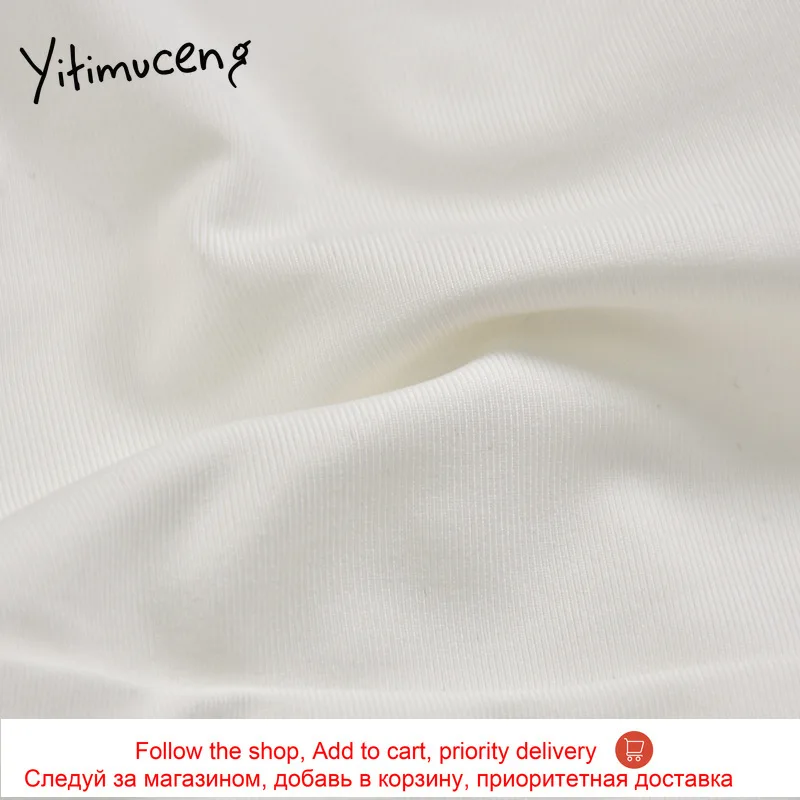 

Yitimuceng Tank Tops for Women Halter White Summer 2021 Sexy Bandage Short Fashion Clothes Backless Lace Up Crop Top Streetwear