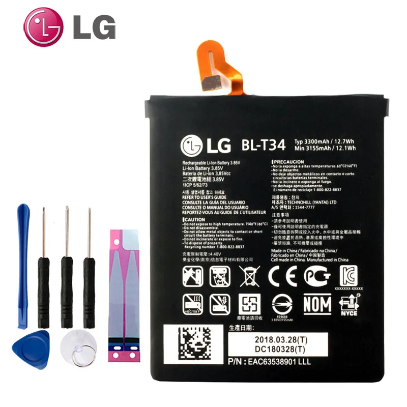 Оригинальный внутренний аккумулятор V30 + LS998 для телефона LG SPRINT BL T34 3300