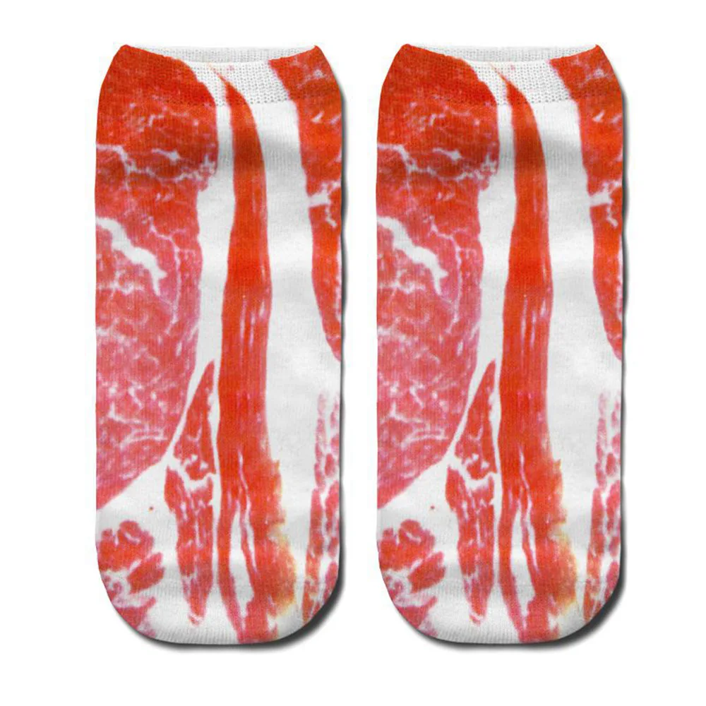 1 пара мужские носки с принтом скелета|Носки и держатели для подарков| |