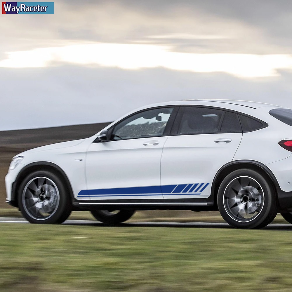 Наклейка на юбку с боковыми полосками Edition 1 наклейка для Mercedes Benz GLC Class X253 Coupe C253