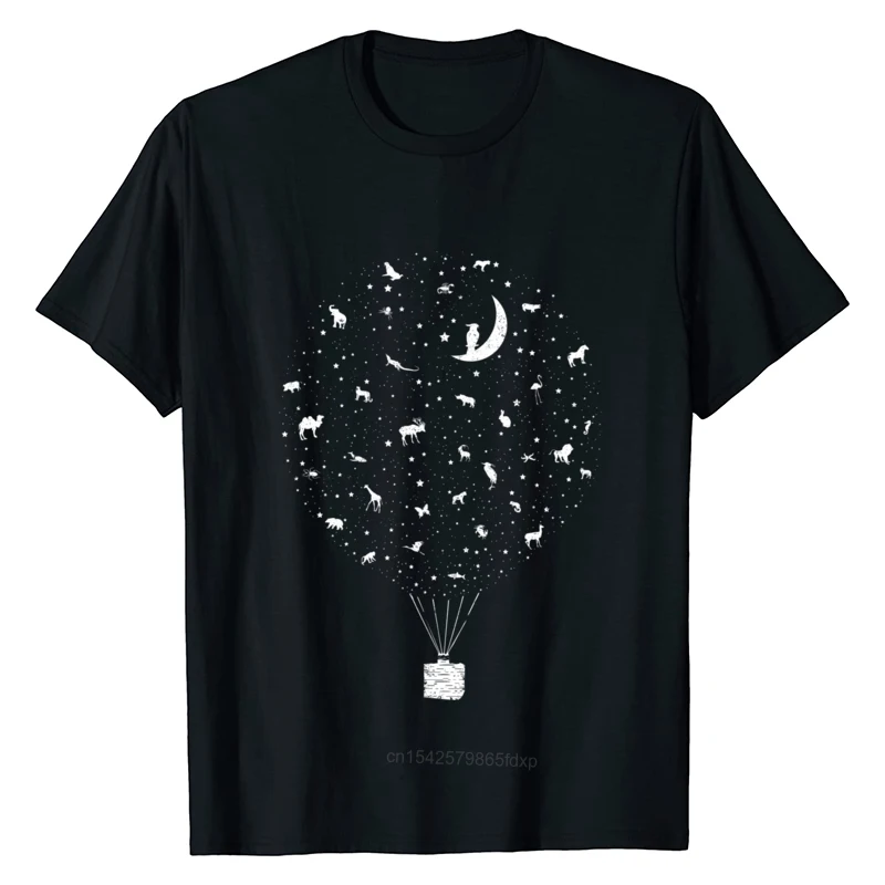 

Oversized T-Shirt For Male All Animals Are Stars TShirts New Arrival Graphic Trendy T Shirts 100% Cotton Teenagers Tops