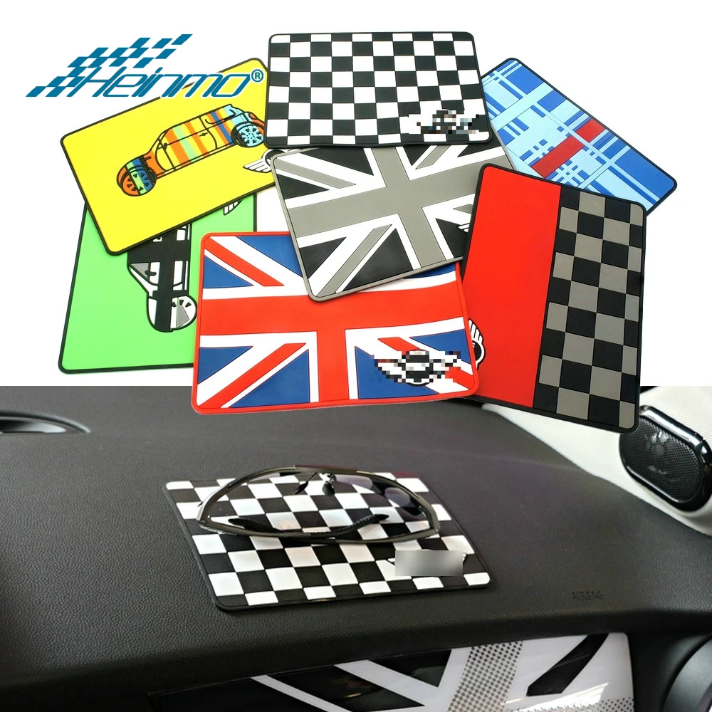 Для MINI Cooper S F54 F55 F56 F57 F60 земляк Clubman аксессуары автомобильный коврик Противоскользящие коврики для MINI R50 R53 R55 R56 R57 R60