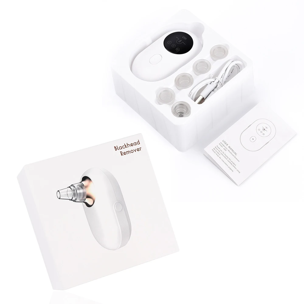 

Portable Facial Cleansing Vacuum Blackhead Remover Face Deep Pore Cleaner Acne Pimple Removal Face skin care Beauty Machine