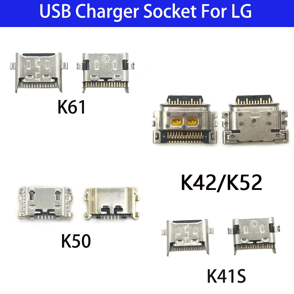

USB разъем для подключения зарядного устройства мощность для LG K41S K51 K51S K52 K42 K61 K50