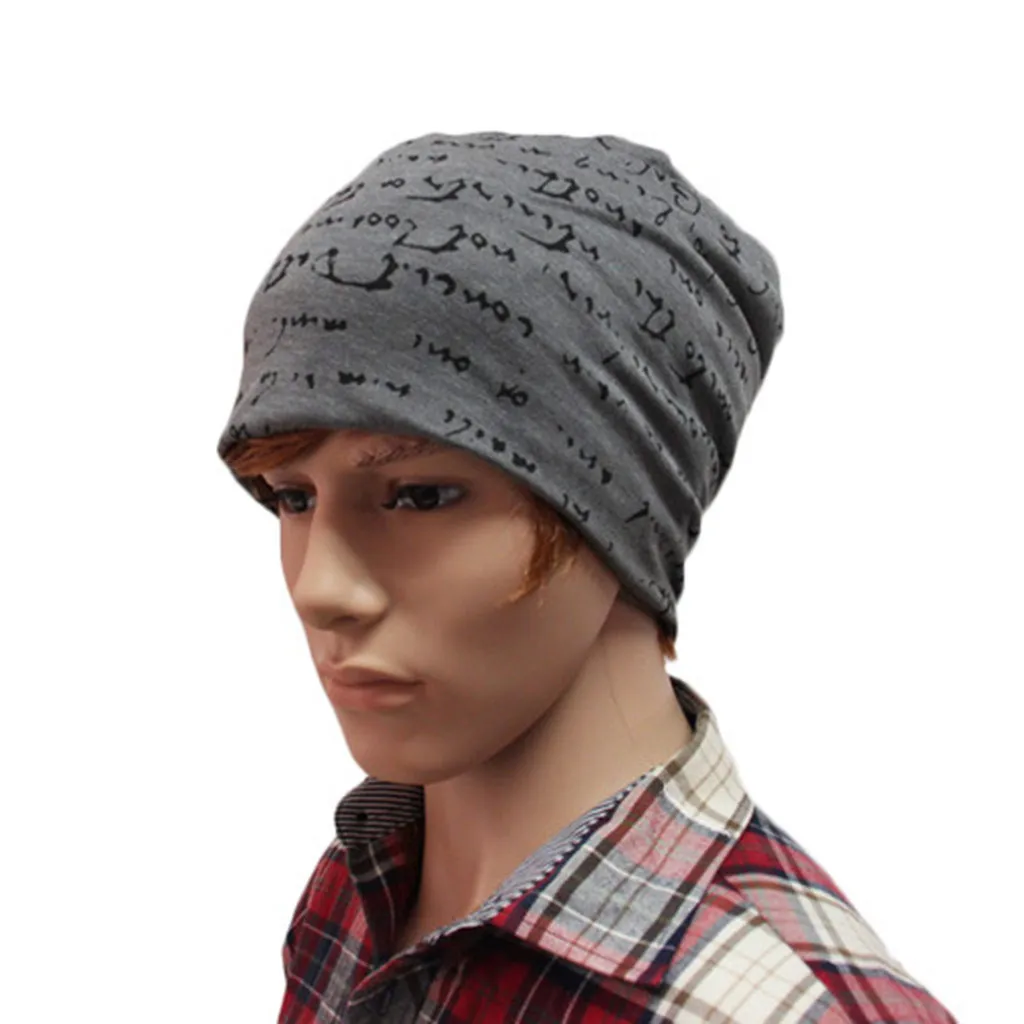 Зимняя шапка унисекс с буквенным принтом для мужчин и женщин теплая ушками