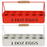kitchen egg tray egg carrier box holds 12 eggs dispenser orangizer egg storage box for kitchen fridge countertop display storage