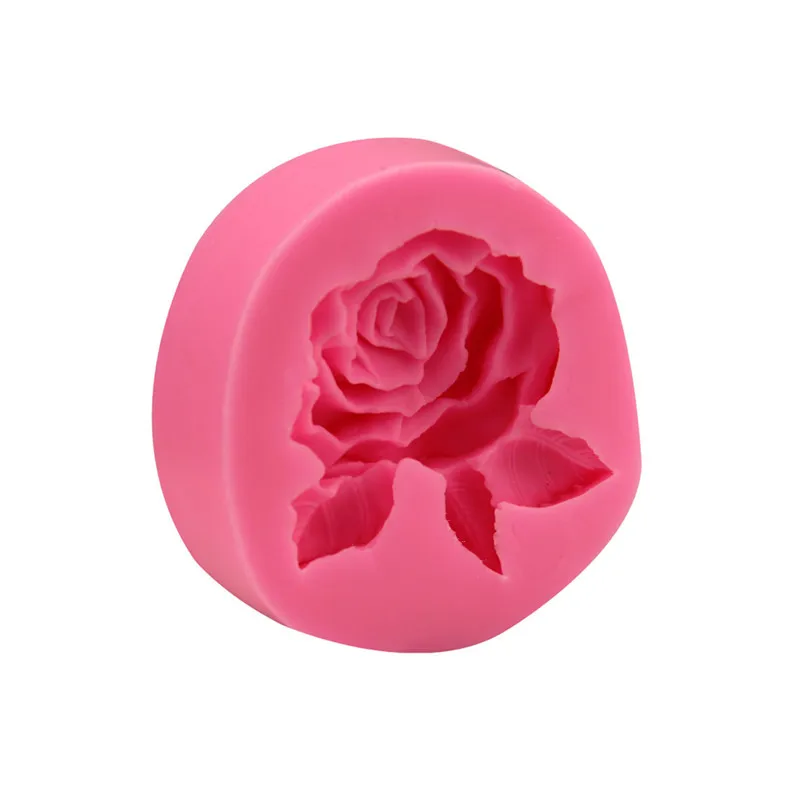 Силиконовая форма для торта в форме розы пиона выпечки паста мыла печенья Fondant