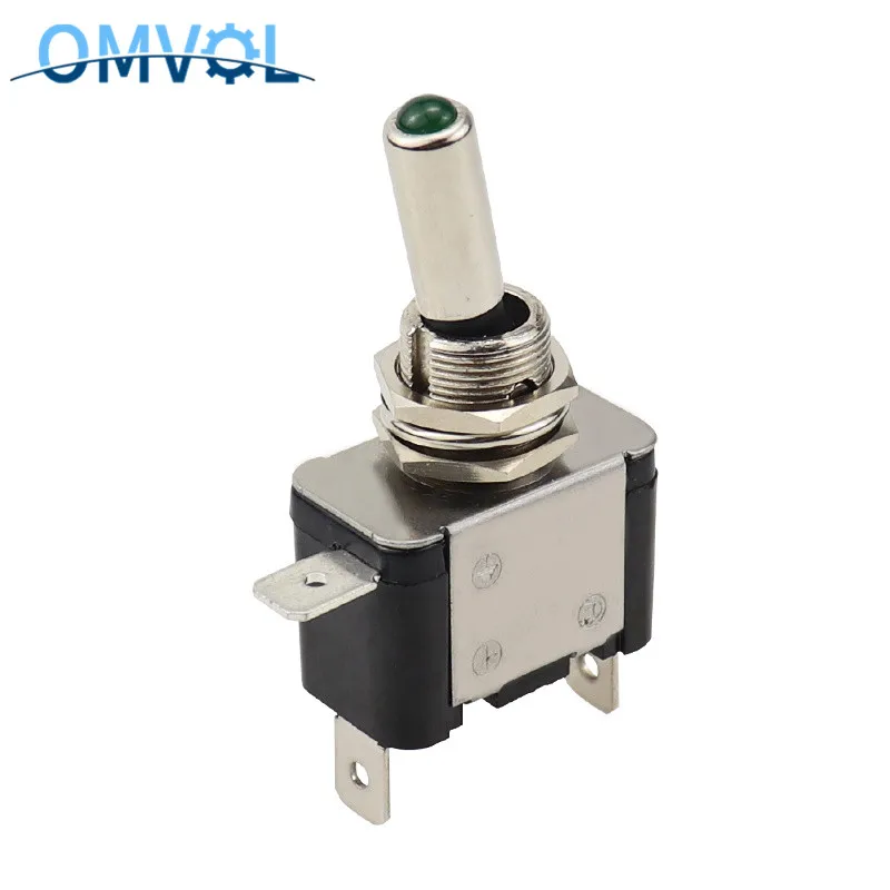 1 шт. светодиодная подсветка вкл/выкл тумблер переключатель Автомобильная Лодка