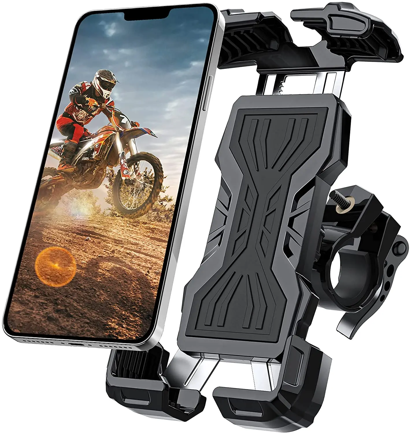 

Bike Phone Holder Universal Motorcycle Bicycle Phone Holder Handlebar Stand Mount Bracket Mount Phone Holder For iPhone Samsung