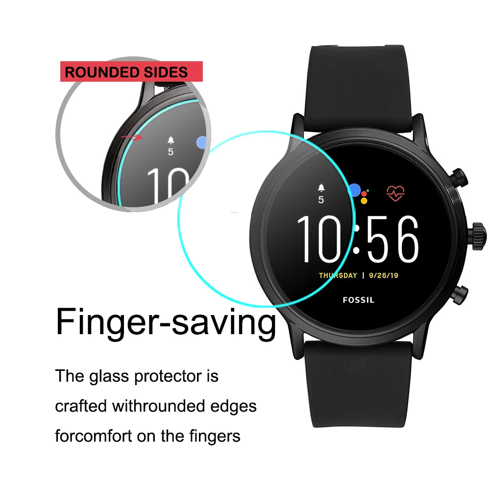 2 шт./упаковка защитное закаленное стекло для смарт-часов Fossil Gen 5 | Электроника