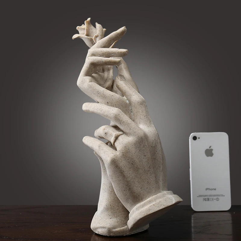 Роза из полимерной смолы Strongwell ручная работа свадебные подарки креативные