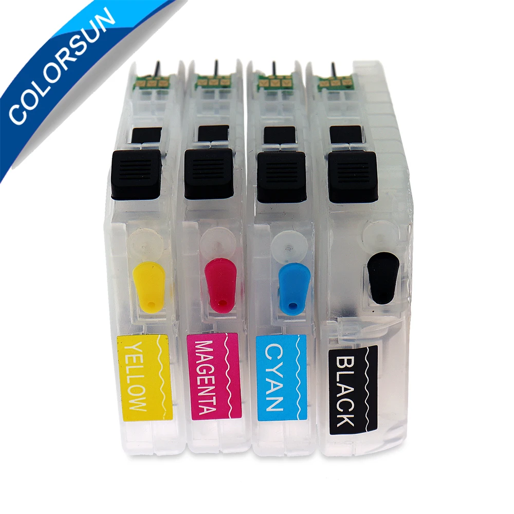 lc103 lc105 lc107 refillable ink cartridge for brother mfc j4310dw j4410dw j4510dw j4610dw j4710dw j6520dw j6720dw j6920dw free global shipping