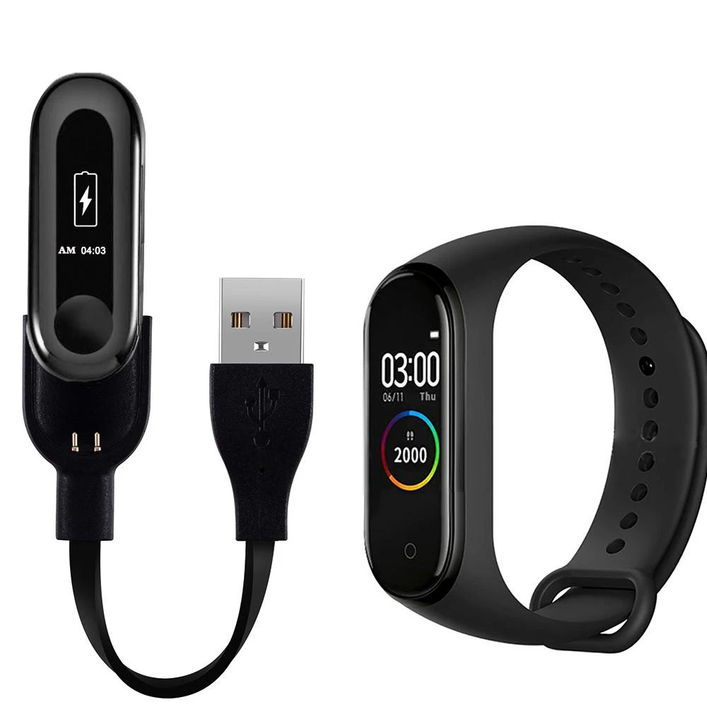 2020 M4 Sport Fitness Bracelet Pedometer Walk Step Counter IPS Screen Blood Pressure Wristband Smart Band Watch Men Women | Электроника