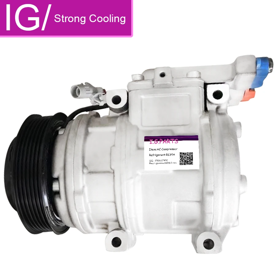 10pa17c AC Compressor For SsangYong Rexton Rodius ssanguyong 03-13 6651303011 6652300011 6651303111 6652300111 6652300211 | Автомобили и