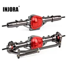 Металлический переднийзадний мост INJORA RC Car CNC для 1:10 RC Rock Crawler Car Axial SCX10