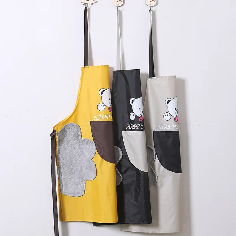 Новый фартук непромокаемый для дома кухни грязного приготовления пищи корейский