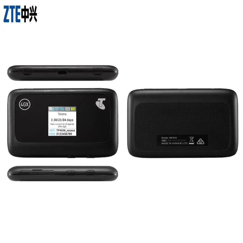 Новый и разблокированный ZTE mf910V роутер 4G lte карманная точка доступа wi fi со слотом