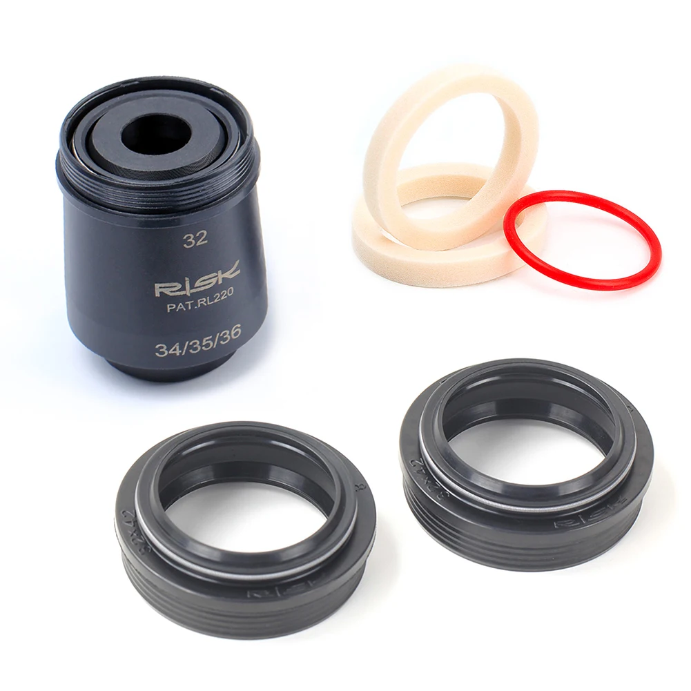 Front Fork Repair Kit Dust Seal Installation Tool O-ring Dustproof Oil Foam Gasket 32 ​​mm Mountain Bike Accessories | Спорт и