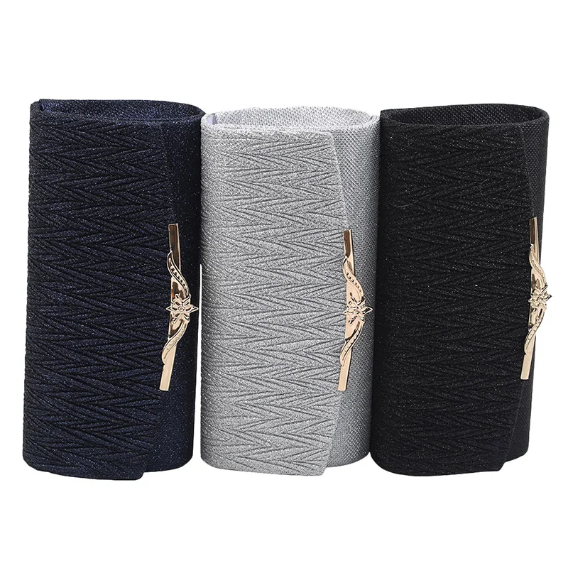 

Женская элегантная сумка, модный Высококачественный Свадебный однотонный Повседневный клатч, Новинка Мягкая застежка