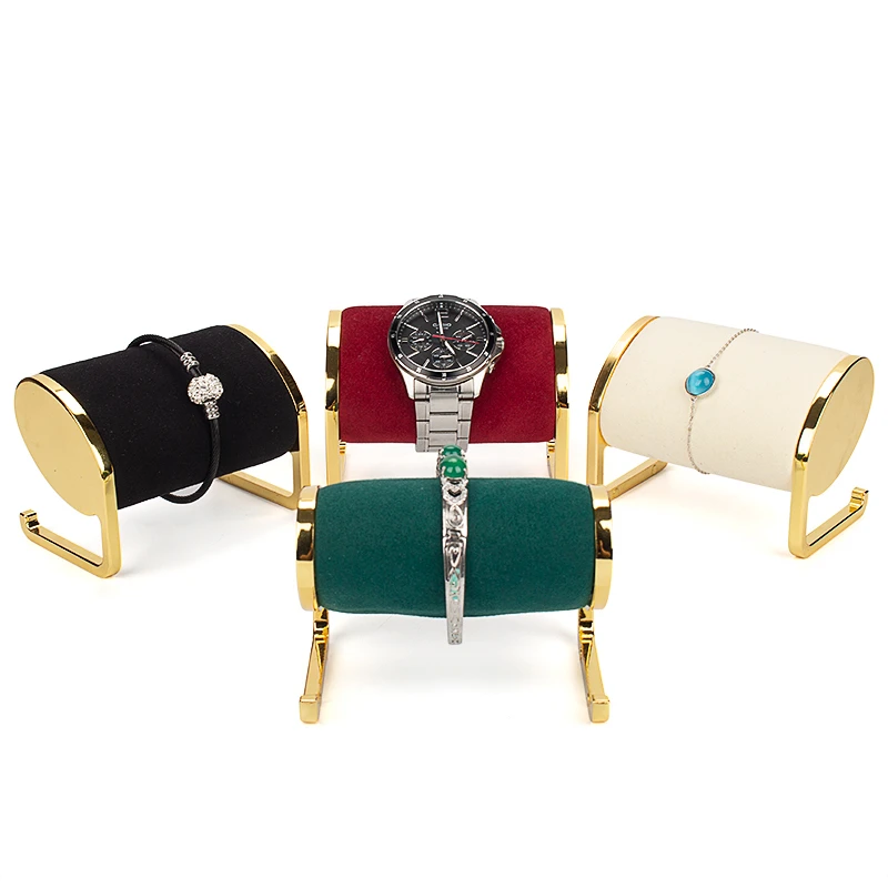 Top Sale Black Bracelets Display Jewelry Stands 4 Color Available For Female Watches Pendent Storage Packaging Gift Showing Rack
