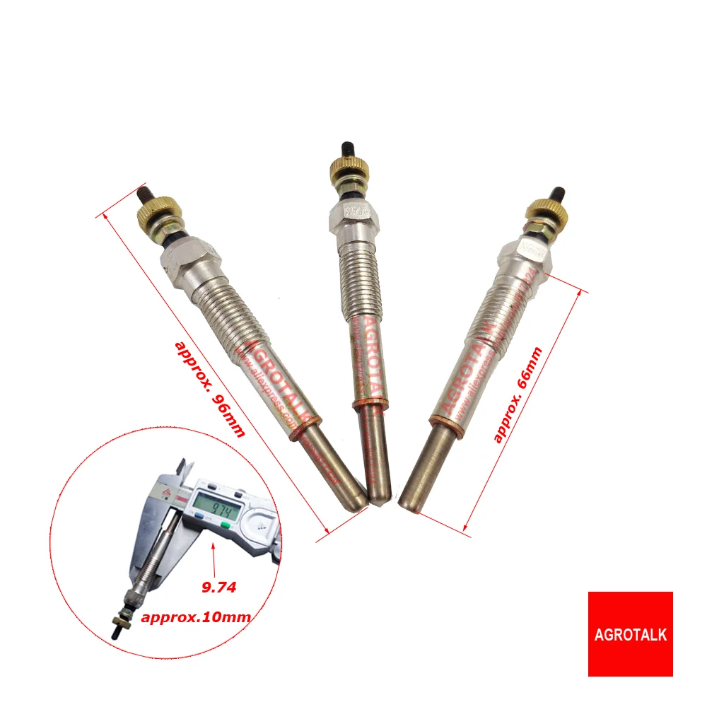 Свечение 12 В для Yangdong Y380T, Y385T или Y480 и Y485T, номер детали: Y480G-12200