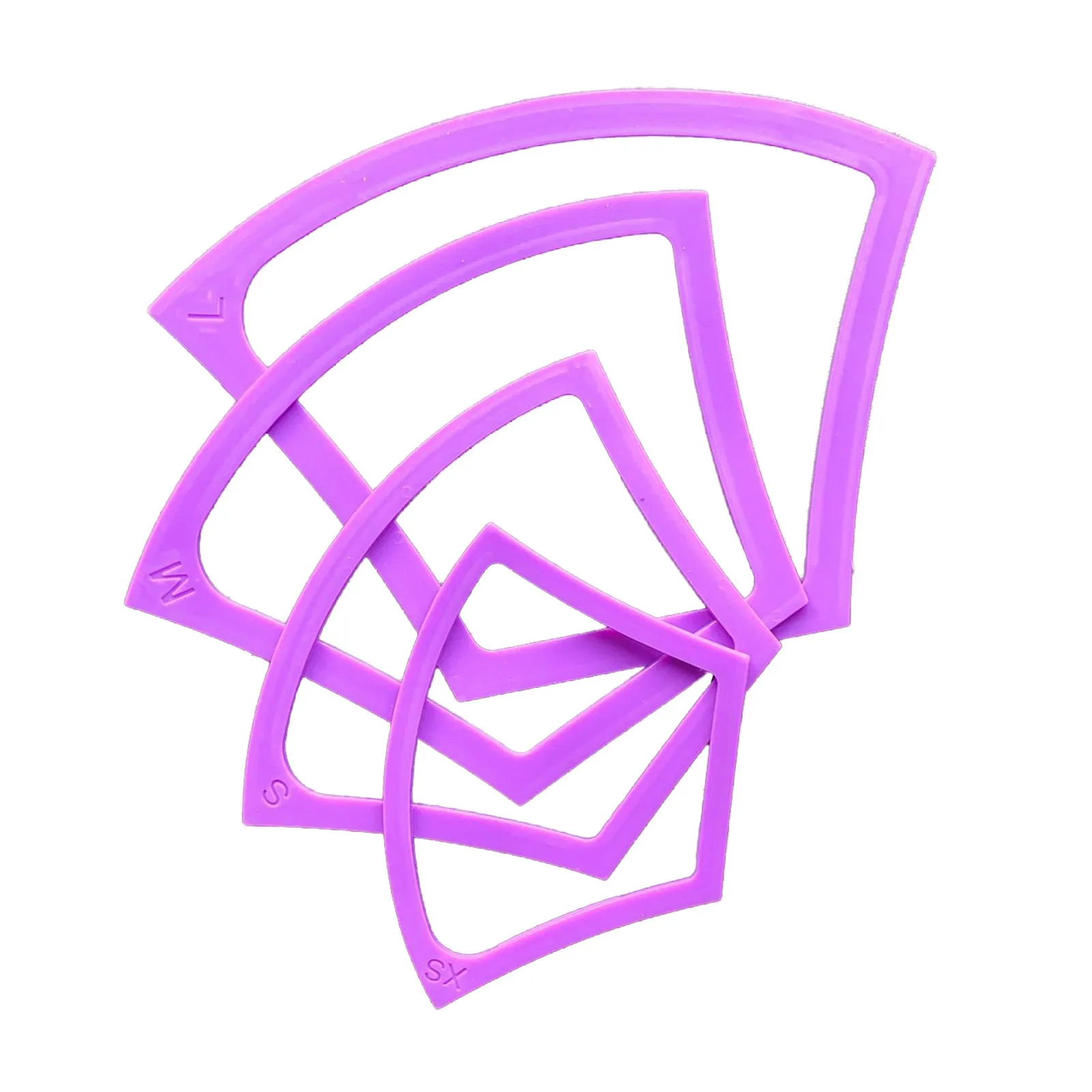 40 #4 шт. многоразовые шаблоны маски для лица самодельных масок с эластичным