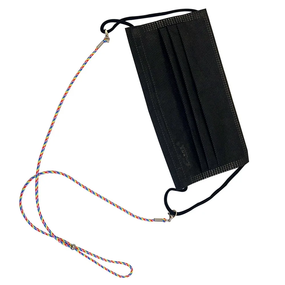 2 шт. веревка для маски Регулируемая длина детский шнурок цепочка очков Женская