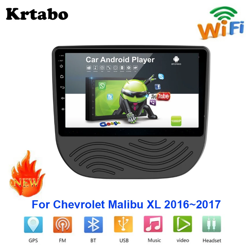 online Rádio Do Carro Android Multimídia Player Para Chevrolet Malibu Xl 2016 2017 Tela De Toque Do Carro Gps Navegação Suporte Carplay Bluetooth