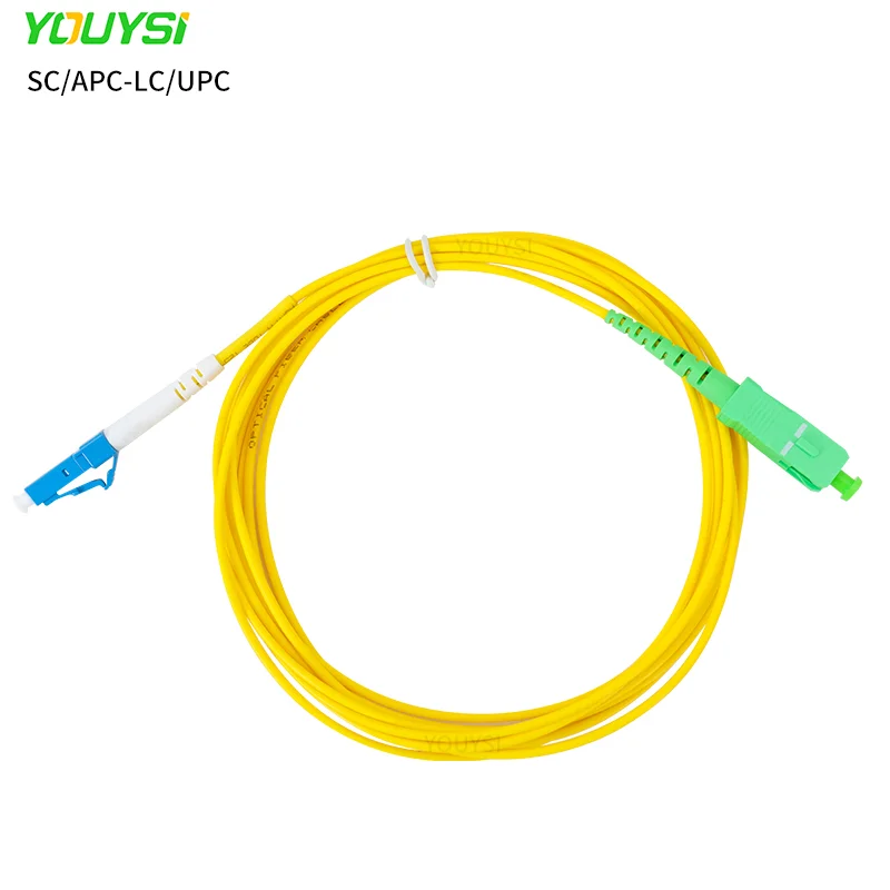 10PCS Simplex SC/APC-LC/UPC fiber optic patch cord Cable 1m/2m/3m/5m/10m fiber optic jumper cable 2.0mm