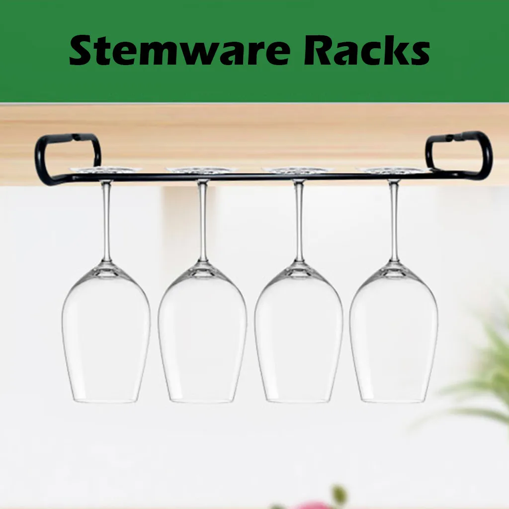Держатель для Винных Бокалов под шкаф держатель бара кухни подвесная полка |