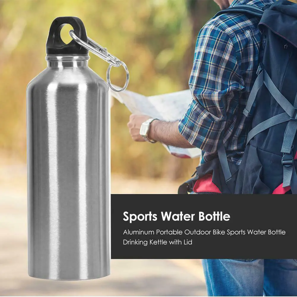 750 мл портативная вакуумная Спортивная бутылка для напитков Однослойная чашка