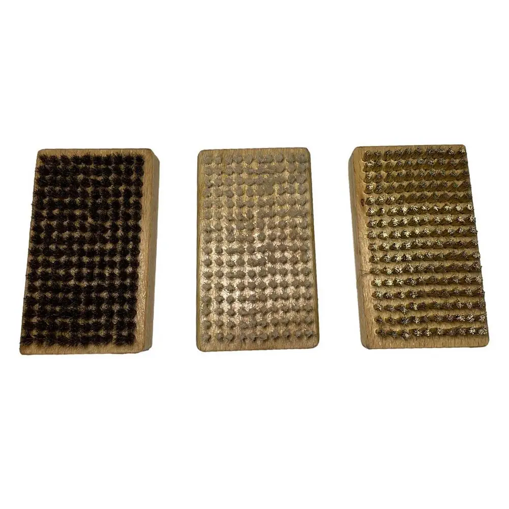 Набор кистей для воска и лыж нейлоновая щетка сноуборда мягкая тонкая блестящая