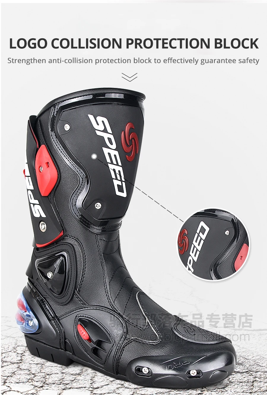PRO-BIKER/Мужские ботинки в байкерском стиле; ботинки для мотокросса; Botas Moto; Байкерская обувь в байкерском стиле; гоночные ботинки для верховой езды