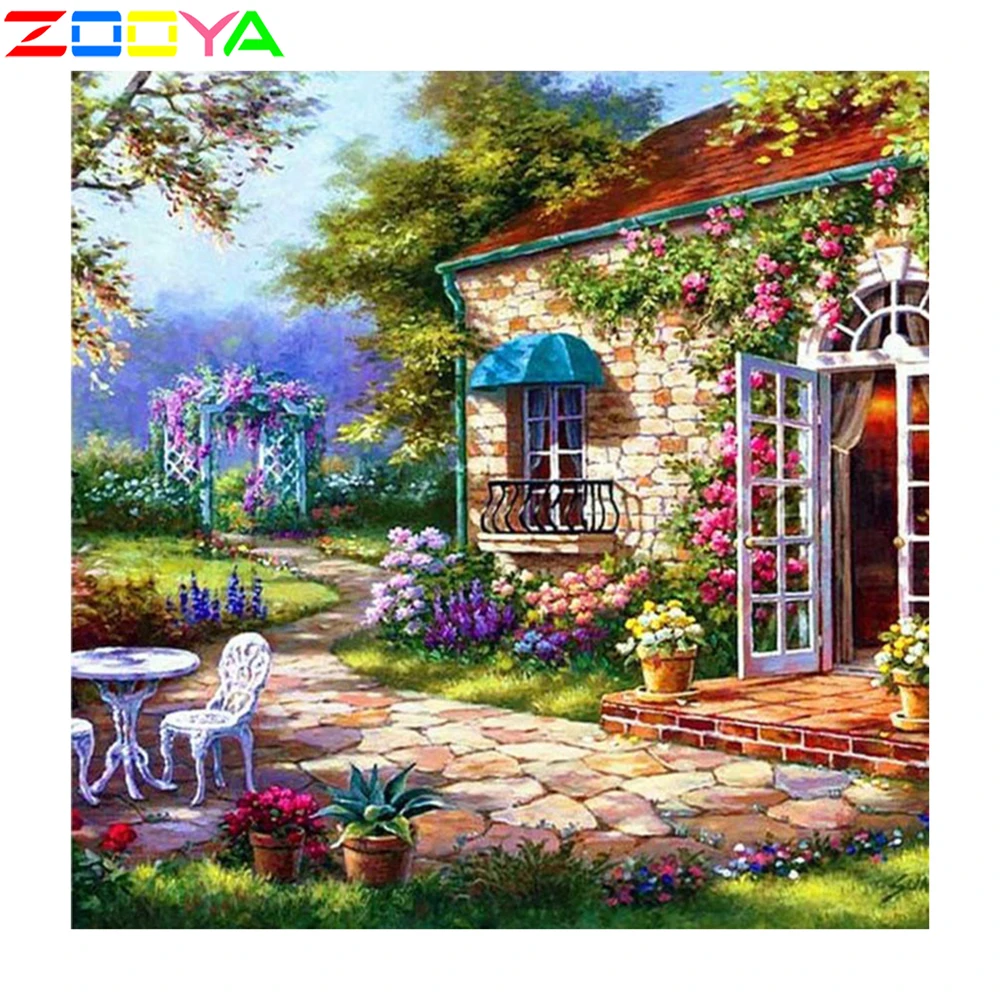 Zooya 5D Diy алмазная живопись декорации Академии полная Алмазная вышивка