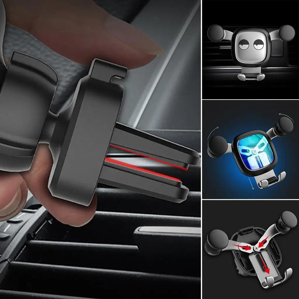 Прочный Портативный 360 градусов вращения Автомобильный держатель телефона