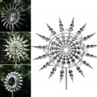 Уникальная и волшебная металлическая ветряная мельница, ветряные Спиннеры, ветряные Ловцы, двор, патио, украшение для сада