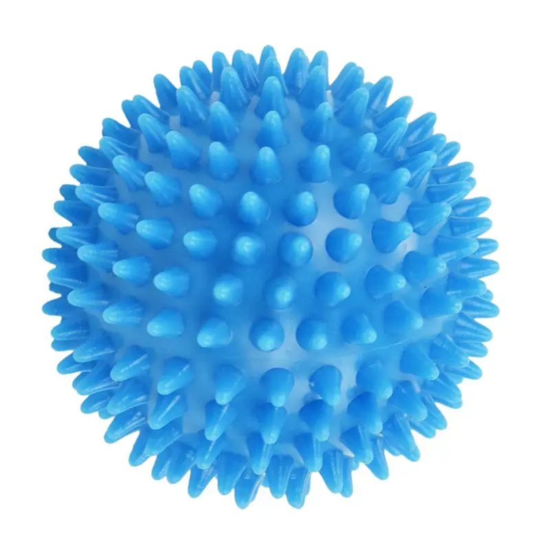 

Spiky Massage Ball, Hard Stress Ball 7.5Cm For Fitness Sport Exercise (Sky Blue)