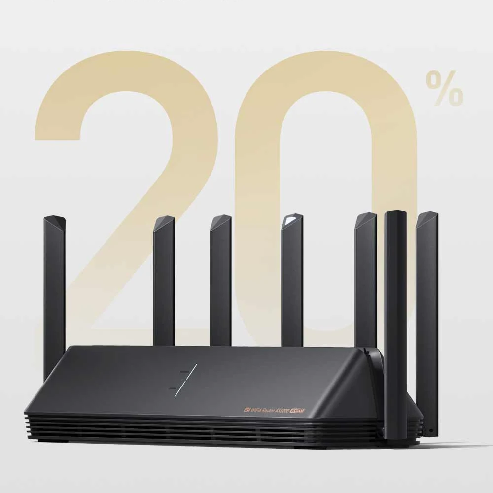 Xiaomi AX6000 AIoT роутер 512 Мб/с WiFi6 VPN МБ Qualcomm CPU сетчатый ретранслятор внешний сигнал