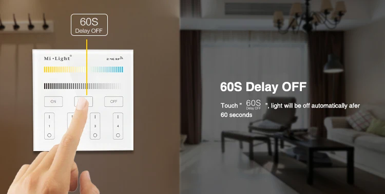 Mi светильник B2 4-зонный ССТ регулируемая панель Пульт дистанционного управления