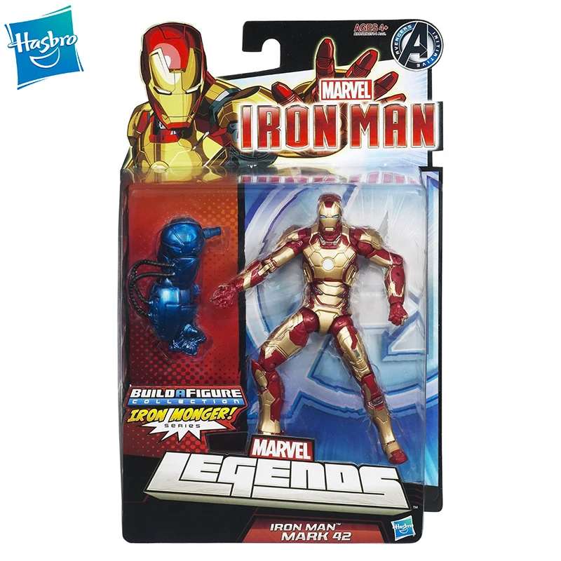 

6inches Marvel Legends Avengers Superhero Movie Iron Man MK42 Anime Figure PVC Model Kids Toys To Childrens Christmas Gifts
