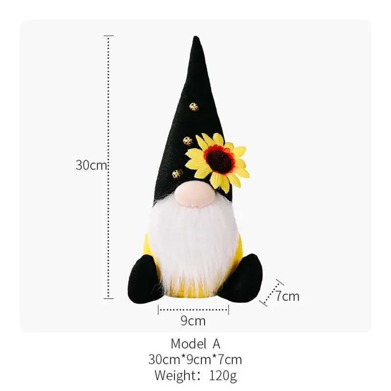 

1pc Adorable Chic Stylish Delicate Harvest Festival Doll Sunflower Ladybird Doll for Party