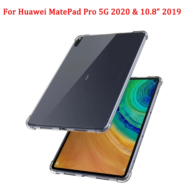 Защитный чехол для Huawei MatePad Pro прозрачный с воздушной подушкой планшета 2020 защита