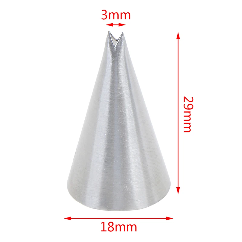 1 шт. листья сопла из нержавеющей стали глазурь трубопроводы Кондитерские