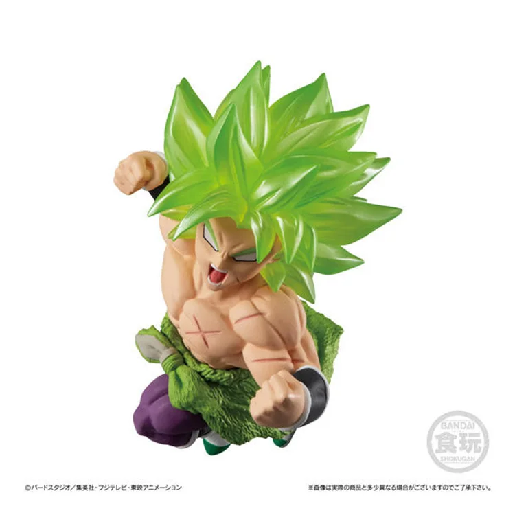 Broly WSTXBD BANDAI Dragon Ball Z DBZ Adverge Motion Vol.02 Gogeta Broly Ginew Vice guurdo Recoome figuals Brinquedos - Цвет: Broly